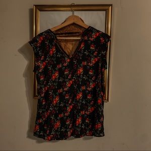 🔮Floral Short Sleeve Blouse🔮